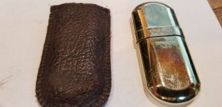Vintage Cigarette Lighter Marlboro Brass No.  6 Trench 2 3/4”