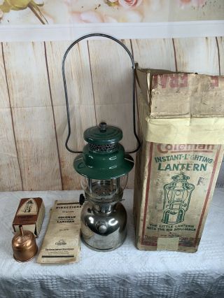 Vintage Coleman Lantern 242b W/box 3 - 36