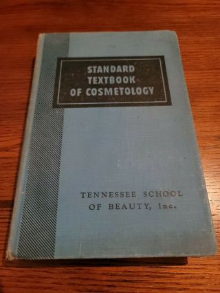 Vintage 1967 Standard Textbook Of Cosmetology Hairstyling Institute Of Kissimmee