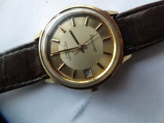 A Vintage Gents Stainless Steel Case Accurist Shockmaster Watch Spares/ Repairs