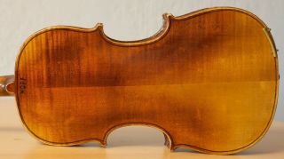 Old Violin 4/4 Geige Viola Cello Fiddle Stamped Hopf 1304