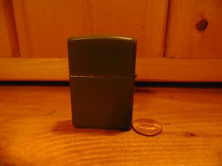 ZIPPO SPECIAL FORCES MESS WITH THE BEST GREEN MATTE LIGHTER 1990 2