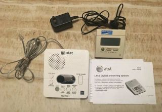 At&t Digital Answering System Machine Model 1740 With Bell Caller Id Machine