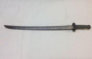 Antique 19th Century Chinese Boxer Rebellion To Ww2 Dao Sword By The Milita