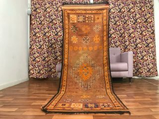 Moroccan Antique Handmade Mzouda Carpet 3 