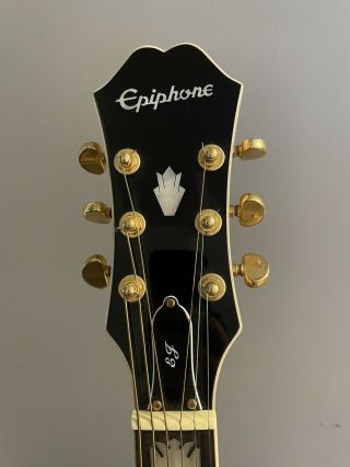Epiphone EJ - 200SCE Jumbo Acoustic Guitar Natural 3