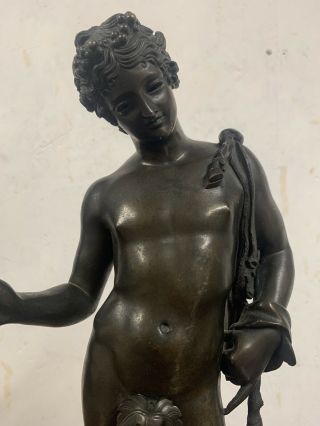 Large Italian French Grand Tour Bronze Sculpture Figure 2