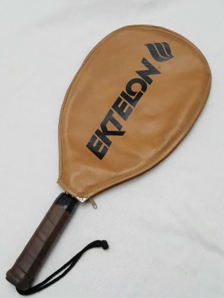 Vintage Ektelon Small Marathon Graphite Racquetball Racquet With Zip Cover