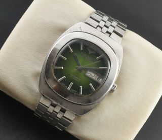 Vintage Mikado Swiss Cal.  As 2066 Automatic 25 Jewels Day Date Men 