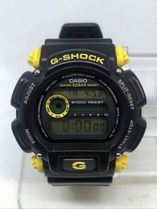 Casio Men’s Dw9052 Black Yellow Digital Gshock Watch 6