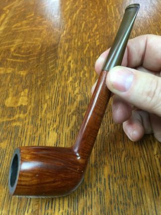 Well Made Vintage Straight Grain Briar Estate Pipe - Moderately Smoked (14)