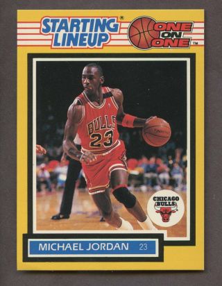 Michael Jordan 1989 - 90 Starting Lineup Basketball One On One Chicago Bulls