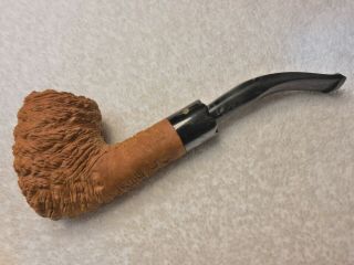 Excelsior De Luxe Imported Briar Made In Italy 886 Bent Style Pipe