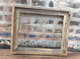 Vintage Rustic Handmade Wood Frame 11” X 14” Barn Wedding