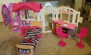 Glam Getaway174 House For Barbie Doll Christmas Gift