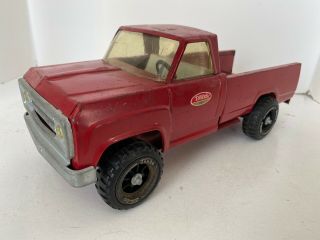 Vintage Tonka Red Dodge Pickup - Pressed Steel
