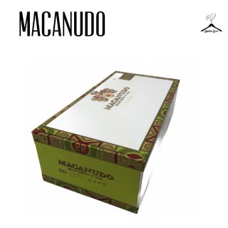 Macanudo Montego Y Cia Cafe 30 Court Cafe Empty Wooden Cigar Box