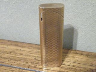 Vintage Maruman Gold Colored Butane Torch Lighter Dl - 31 Japan