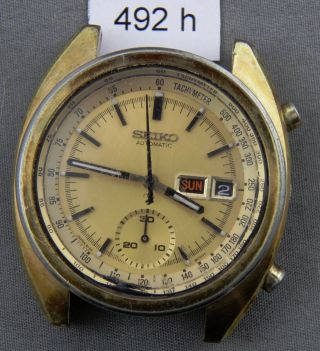 Vintage Seiko Mens Chronograph Wrist Watch,  6139 - 6015,