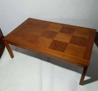Heggen Norway Teak Wood Coffee Table - Vintage Mid Century Modern