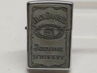 2002 Jack Daniels Old No 7 Tennessee Whiskey Zippo Lighter
