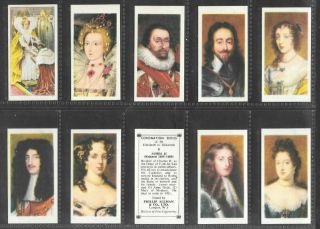 P.  Allman 1953 Intriguing (royalty) Full 50 Card Set  Coronation Series