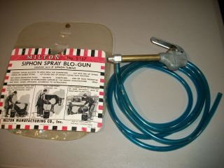 Vintage Milton S157 Siphon Spray Blo Gun Kit