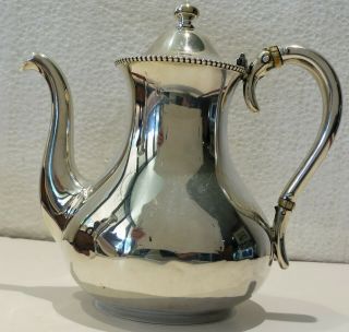Vintage Gorham Sterling Silver Single Serve Coffee Tea Pot 7/8 Pint