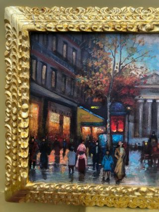 EDOUARD CORTES FRENCH ARTIST OIL PAINTING ON CANVAS SIGNED & FRAMED 2