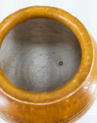 Antique Chinese Tang Dynasty Straw Glazed Clawfoot Tripod Censer Sancai 6