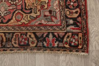 4x6 Semi - Antique Traditional Floral Area Rug Hand - knotted Oriental Foyer Carpet 6