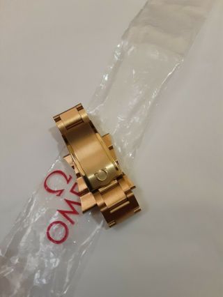 Omega Seamaster Cosmic Gold Filled Mens Bracelet