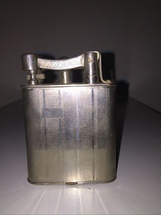Vintage Aluminum Lift Arm Lighter Detail Made In Occupied Japan