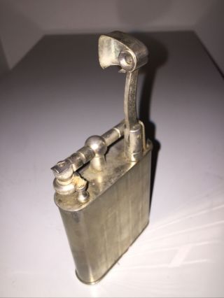 Vintage Aluminum Lift Arm Lighter Detail Made In Occupied Japan 3