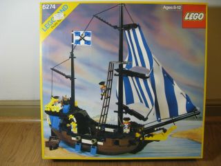 Lego Pirates 6274 Caribbean Clipper 100 Complete W/ Box & Instructions