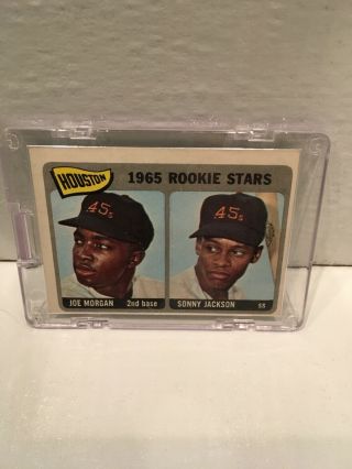 1965 Topps Sonny Jackson/ Joe Morgan Houston Colt.  45s 16 Baseball Card