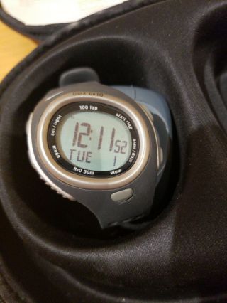 Nike Triax Cv10 Men’s Running Watch Sm0020 Alarm Chrono Battery