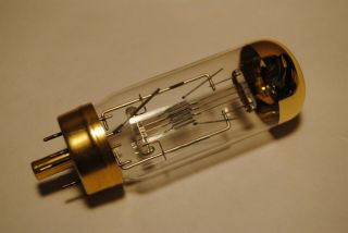 Vintage Slide Projector Lamp Light Bulb GE DAT/DAK 400W w/Box Projection Lamp 3