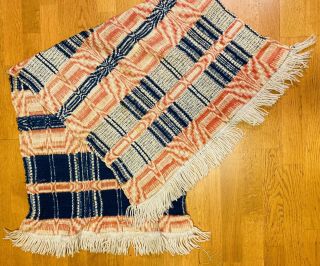 Vintage Coverlet Piece,  For Crafts 24”x48”