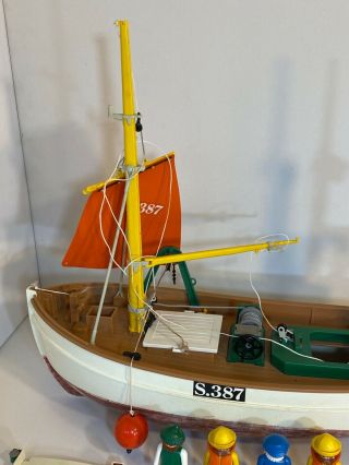 Playmobil 3551 Vintage Susanne Trawler Fishing Boat Trawler,  Incomplete 2