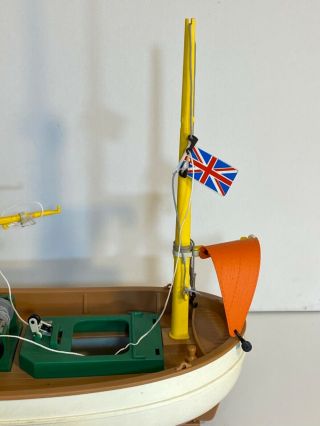 Playmobil 3551 Vintage Susanne Trawler Fishing Boat Trawler,  Incomplete 3