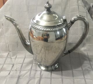 Vintage Oneida Ltd Fiesta Silverplate Coffee Pot (hollowware)