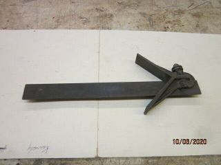 Vintage 9 " Starrett Rule With A Centering Head