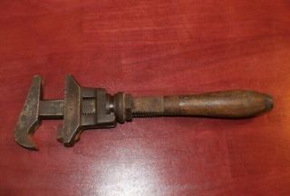 Vintage - Bemis & Call Tool Co.  12 " Adjustable Wrench Springfield Ma.