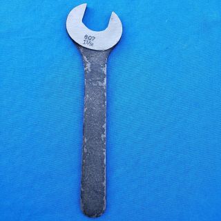 Vintage Billings 607 1 - 1/16 " Single - Open - End Wrench