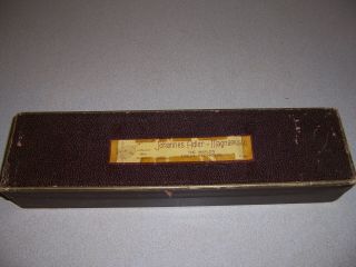 Vintage Johannes Adler - Magnamusic Recorder Instrument W/ Box Case,  C - Tenor