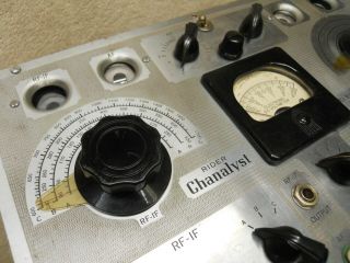 VINTAGE RCA RIDER CHANALYST MODEL 162B RADIO TEST EQUIPMENT - GREAT COND 2