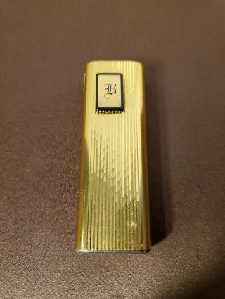 Vintage Bond Japan Gold Tone Lighter