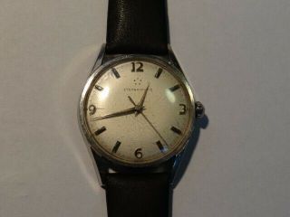 Very Fine Vintage Eterna - Matic 17 Jewels Stainless Steel Watch