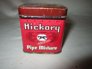 Vintage John Middleton Hickory Pipe Mixture Tobacco Tin